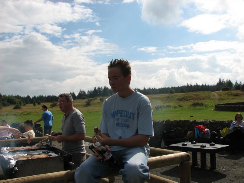 lucky I have my rubber boots on you didnt see me fall